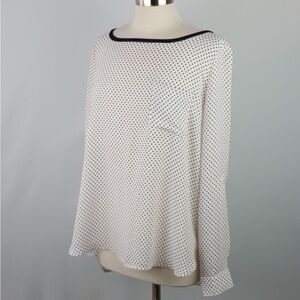 LOFT Polka Dot Blouse